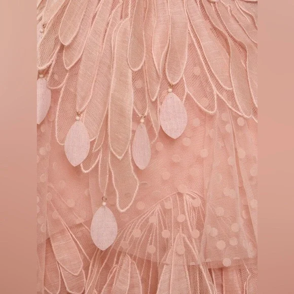 ✨Exclusive Zimmermann Dancer Rhythmic Flocked Tulle Mini Dress US6 - Picture 4 of 12